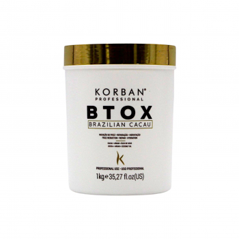 Korban Hair Btox Brazilian Cacau 1 kg